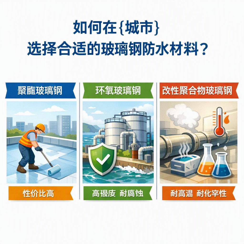 如何在盘锦选择合适的玻璃钢防水材料?