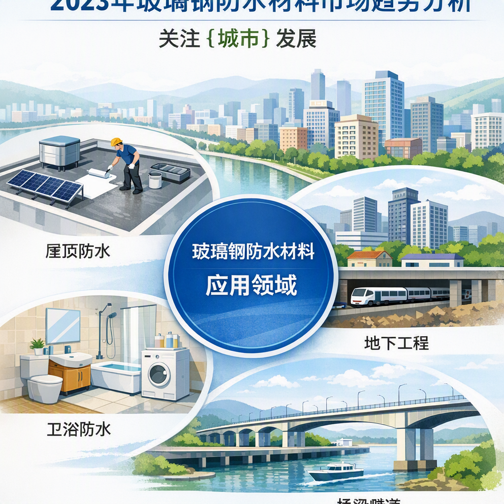 2023年玻璃钢防水材料市场趋势分析,关注 盘锦 发展