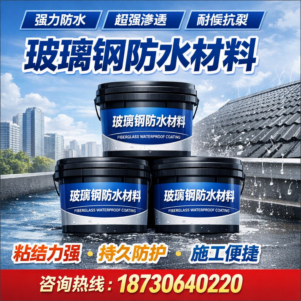 了解玻璃钢防水材料的市场趋势,盘锦 企业不可不知