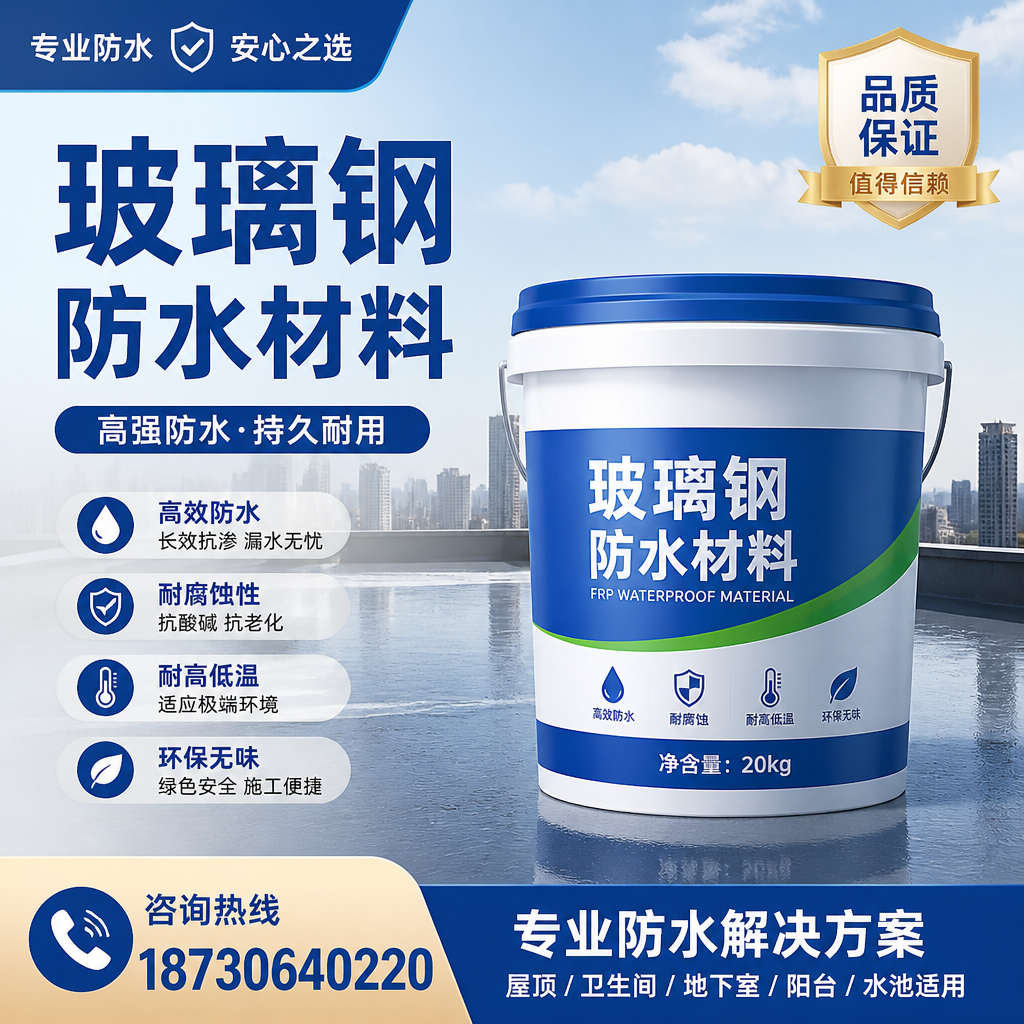 了解玻璃钢防水材料的市场趋势,盘锦 企业不可不知