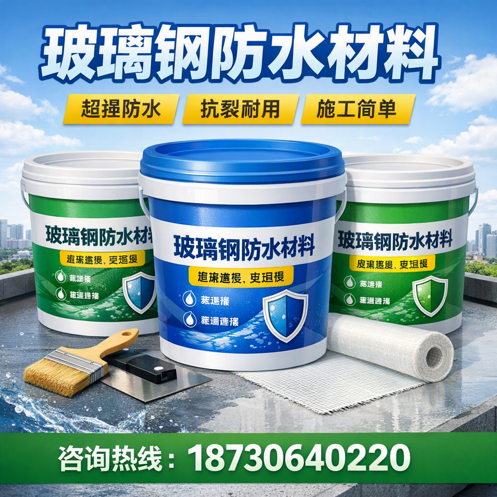 了解玻璃钢防水材料的市场趋势,盘锦 企业不可不知